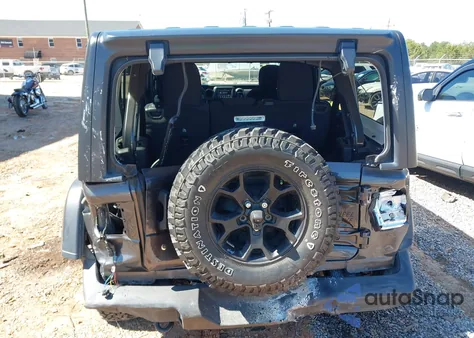 2020 Jeep Wrangler Unlimited Willys 4X4 из США, поврежденный, VIN 1C4HJXDN8LW159302